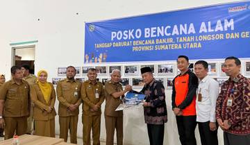 Pemprov Jambi Salurkan Bantuan untuk Korban Bencana Sumut