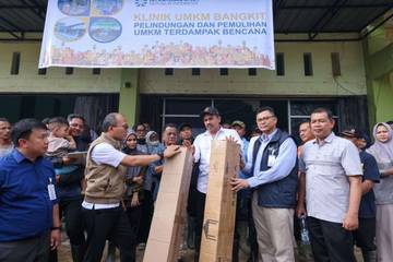 Klinik UMKM Bangkit Diluncurkan untuk Daerah Terdampak Bencana