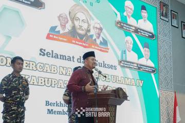 Bupati Hadiri Konfercab IV NU Batu Bara
