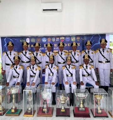Paskibra MAN 1 Padangsidimpuan Ukir Prestasi Gemilang 
