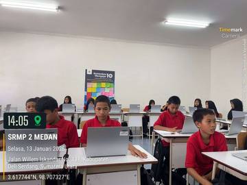 SRMP 2 Medan Perkuat Sarana dan Bahasa Inggris