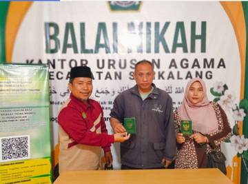 KUA Sidikalang Gencarkan Gerakan "GAS Nikah"