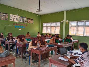 KBM MAN 1 Tapteng Berjalan Normal