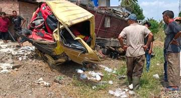 Sopir Truk Membawa Sawit, Meninggal Usai Ditabrak KAI