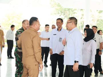 Sekretaris Dirjen Imigrasi Tinjau Renovasi Gedung Kanim TBA