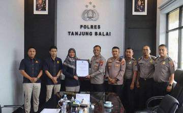 Polres Tanjungbalai Raih Penghargaan dari KPKNL Asahan