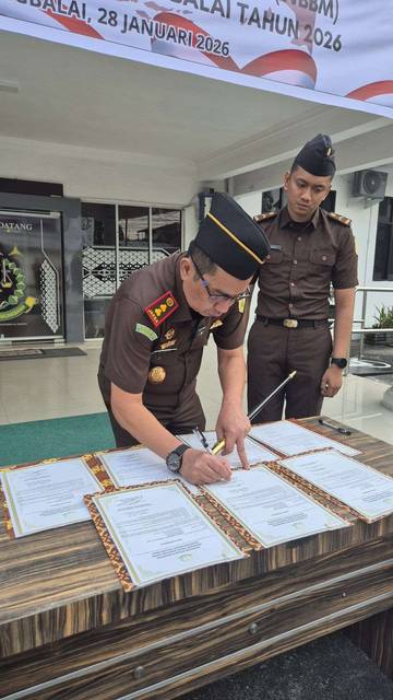 Kejari Tanjungbalai Tancap Gas Menuju WBK-WBBM