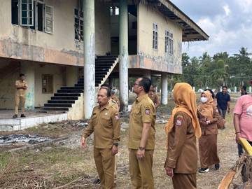Pemkot Tanjungbalai Mulai Benahi Gedung Olah Raga