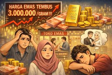Harga Emas Melonjak, Calon Pengantin Rasakan Dampaknya