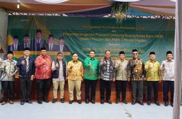Dirjen Pendis Kemenag RI Kunjungi MAN 2 Medan