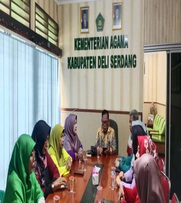 Kakan Kemenag Deli Serdang Bentuk Pengendali Mutu Madrasah