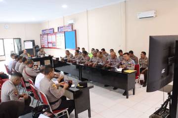 Polres Tanjungbalai Gelar Lat Pra Ops Keselamatan Toba