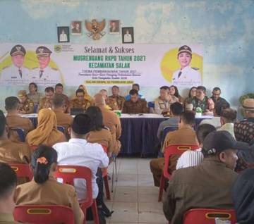 Babinsa Koramil 07/Salak Hadiri Musrenbang RKPD 2027 