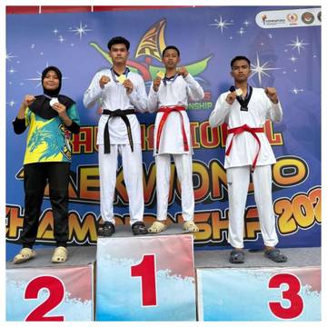 MAN 1 Palas Borong 4 Medali Taekwondo Championship