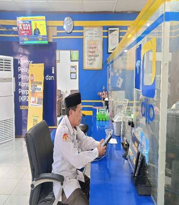 Kepala KUA Siempat Rube Gelar Koordinasi ke-KPP Sidikalang