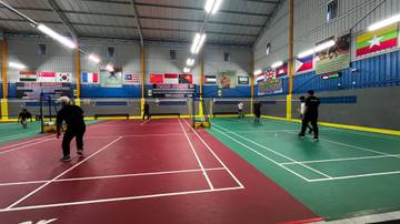 Lapangan Badminton dengan Standar BWF di Medan