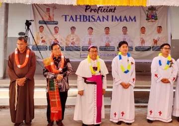 Tahbisan Imam di Paroki Santa Maria Bunda Padangsidimpuan