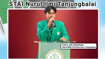 Saiful Arif Jabat Ketua BEM Nurul Ilmi Tanjungbalai