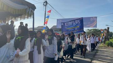 Pawai Ta’aruf Meriahkan MTQ ke-59 Kecamatan Medan Helvetia