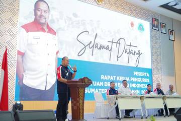 Bupati Batu Bara Pimpin Rakerprov PDBI Sumut 2026