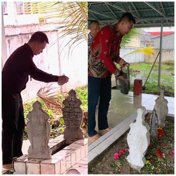 Kalapas Bersama Jajaran Ziarah Ke Makam Tuan Syekh