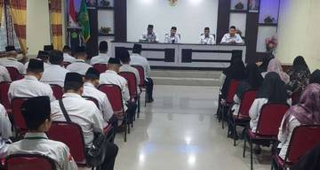 ASN Kemenag Tebing Tinggi Ikuti Bimbingan Rohani Intensif