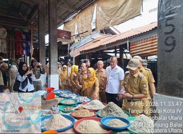 Polres Bersama Forkopimda ke Pasar Pastikan Ketersediaan Bahan Pokok 