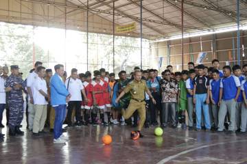 Puluhan Tim Ikuti Turnamen Futsal KNPI Tanjungbalai