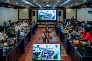 Rico Terima Reses DPRD Sumut Bahas Pembangunan Medan