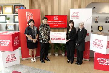 ​Generali Indonesia Bayarkan Klaim Rp1,3 Triliun Tahun 2025
