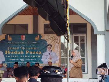 Safari Ramadhan Pemkab Merauke di Kampung Jaya Makmur
