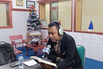 Pdt. Trinovianto: Kasih Yesus Bukan Pengajaran Perkataan