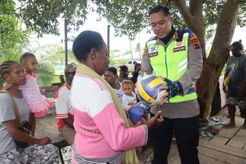 Kapolres Merauke Laksanakan Patroli Kasih