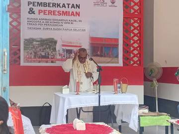 Rumah Aspirasi Edoardus Kaize Menjadi Perancang Pembangunan