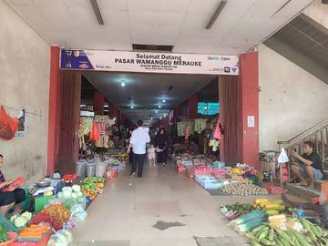 Segini Harga Bapok Hasil Pertanian Di  Merauke