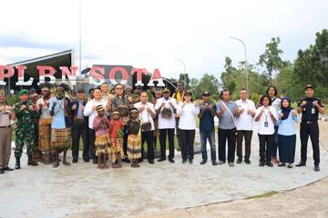 Komisi II DPRRI Tinjau PLBN Sota-Merauke Serap Aspirasi 