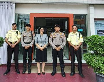 Polres Merauke Pantau Objek Vital Perbankan Merauke