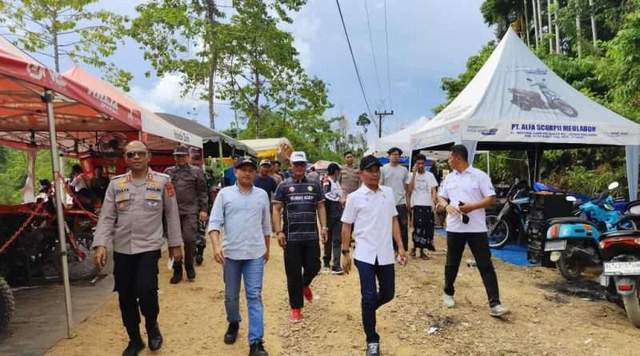 Kapolres Aceh Jaya Kerahkan Pengamanan Lomba Balap Motor 