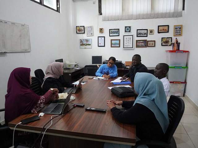 USK Sambut Tiga Mahasiswa Internasional Penerima Beasiswa TIAS