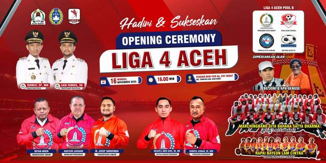 Liga Persabar Meulaboh Siap Dibuka Bupati Aceh
