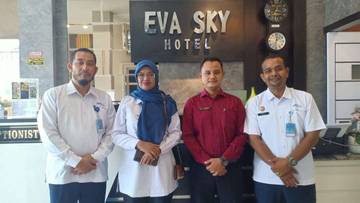 RRI Meulaboh - Eva Sky Hotel Audiensi Kerjasama Penyiaran