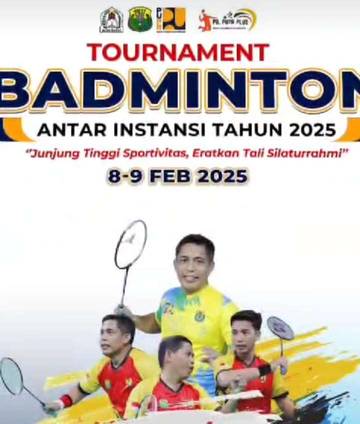 PB PUPR Gelar Turnamen Badminton Antar Instansi Pemerintahan