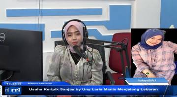 Jelang Lebaran, Keripik Sanjay By Dapur Uni Laris Manis