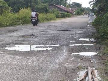 laka lantas di jl Meulaboh tut Tut  diselesaikan secara damai