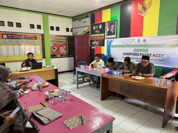 Perangkat Gampong Pasar Aceh Gelar Pelatihan 