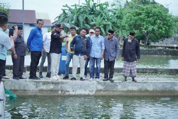 Wabup  Nagan Raya Luncurkan Penjualan Bibit Ikan