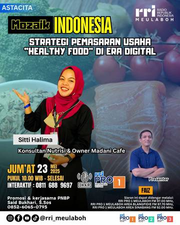 Strategi Pemasaran Usaha 'Healthy Food' Di Era Digital