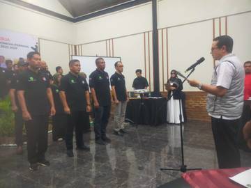 Ketua Perpani Aceh Kukuhkan Pengurus Perpani Aceh Barat