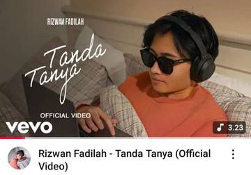 Lirik Lagu Rizwan Fadilah Tanda Tanya