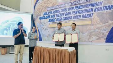 Kanwil Kemenkum Aceh Perkuat Hak Merek UMKM 
